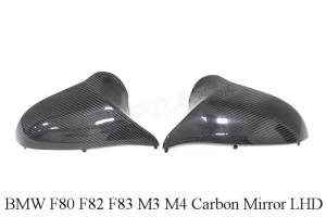 BMW F80 F82 F83 M3 M4 Carbon Mirror Cover LHD (2)