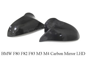 BMW F80 F82 F83 M3 M4 Carbon Mirror Cover LHD (2)