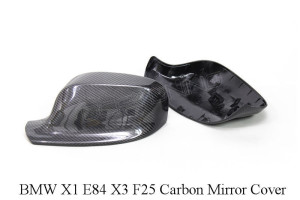 BMW X1 E84 X3 F25 Carbon Fiber Mirror Cover (1)