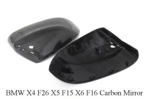 BMW X4 X5 X6 F26 F15 F16 Carbon Fiber Mirror Cover (1)