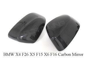 BMW X4 X5 X6 F26 F15 F16 Carbon Fiber Mirror Cover (1)