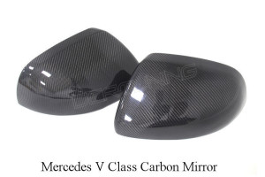 Mercedes Benz V Class W466 Carbon Fiber Mirror With Led