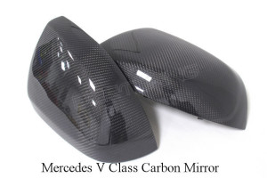 Mercedes Benz V Class W466 Carbon Fiber Mirror With Led
