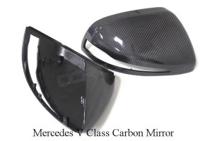 Mercedes Benz V Class W466 Carbon Fiber Mirror With Led