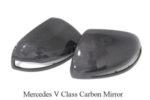 Mercedes Benz V Class W466 Carbon Fiber Mirror With Led