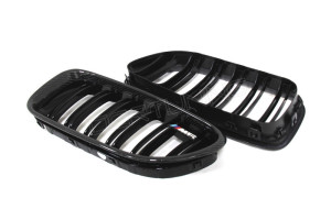 BMW F06 F12 F13 M6 Carbon Fiber Front Grille Dual Slats (1)