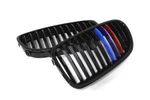 BMW F10 Carbon Fiber Front Grille Single Slat (1)