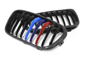 BMW F20 F21 LCI Carbon Fiber Front Grille (4)