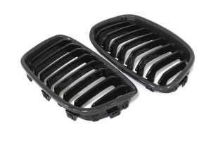 BMW F20 F21 Pre LCI Carbon Fiber Front Grille Single Slat (1)