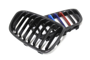 BMW F20 F21 Pre LCI Carbon Fiber Front Grille Single Slat (1)