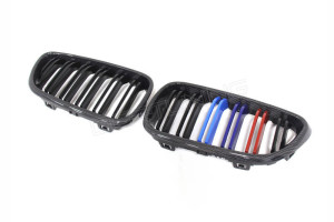 BMW F22 F23 M2 F87 Carbon Fiber Front Grille (2)