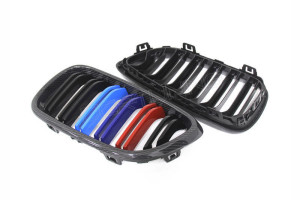 BMW F22 F23 M2 F87 Carbon Fiber Front Grille (2)