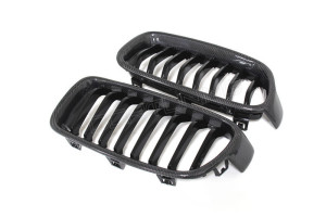 BMW F30 F31 Carbon Fiber Front Grille Single Slat (1)