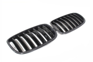 BMW X5 E70 X6 E71 X5M X6M Carbon Fiber Frront Grille Single Slat (1)