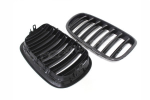 BMW X5 E70 X6 E71 X5M X6M Carbon Fiber Frront Grille Single Slat (1)