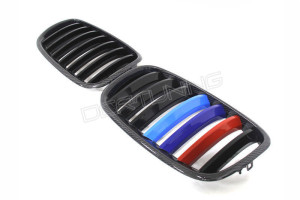 BMW X5 E70 X6 E71 X5M X6M Carbon Fiber Frront Grille Single Slat (1)