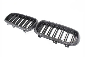 BMW X5 F15 X6 F16 X5M F85 X6M F86 Carbon Fiber Front Grille (4)