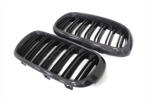 BMW X5 F15 X6 F16 X5M F85 X6M F86 Carbon Fiber Front Grille (4)
