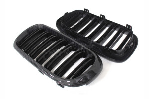 BMW X5 F15 X6 F16 X5M F85 X6M F86 Carbon Fiber Front Grille (4)
