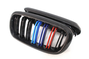 BMW X5 F15 X6 F16 X5M F85 X6M F86 Carbon Fiber Front Grille (4)