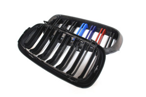 BMW X5 F15 X6 F16 X5M F85 X6M F86 Carbon Fiber Front Grille (4)