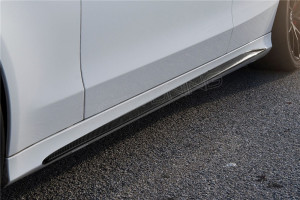 Mercedes W205 Carbon Side Skirt Trim C63 Amg Fit (1)